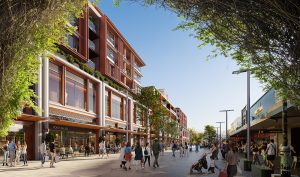 Eastwood shopping centre PDC